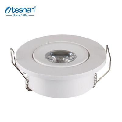 Cheap Round Accessed in Mini LED Cabinet Lights 1W