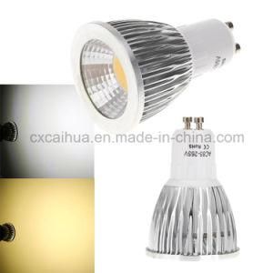 5W GU10 400lm COB LED Spotlight Aluminium Shell