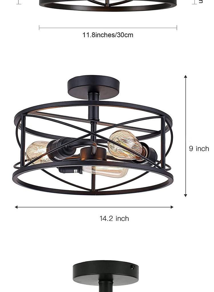 High Quality Decor Villa Club Dining Room Luxury Metal E27 Ceiling Light