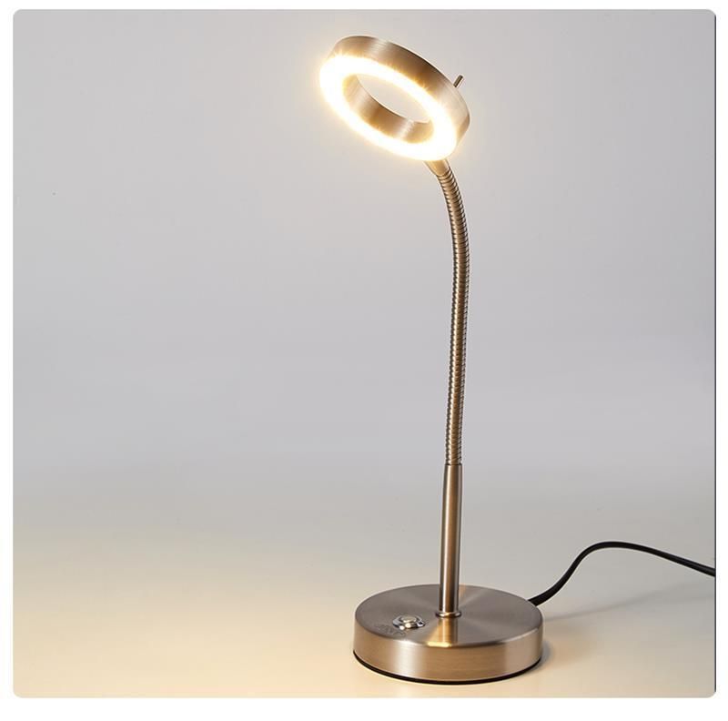 New Design Reading Lamp Modern Art Simple LED Star Ring Table Light