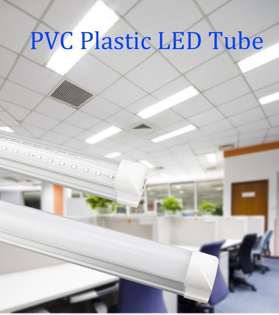 V Shape LED Tube Lamp T8 220V 110V 570mm 2FT 20W 2000lm Integrated LED Tube Light 2835 SMD Super Bright LED Fluorescent Light