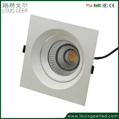 30W LED Square Inbouwspots Sharp COB, with High Lumen Output LED Down Light