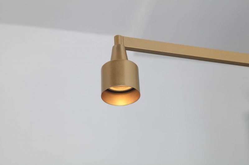 Modern Pendant Light Aluminum Brass Decorative Chandelier Lighting GU10 15W