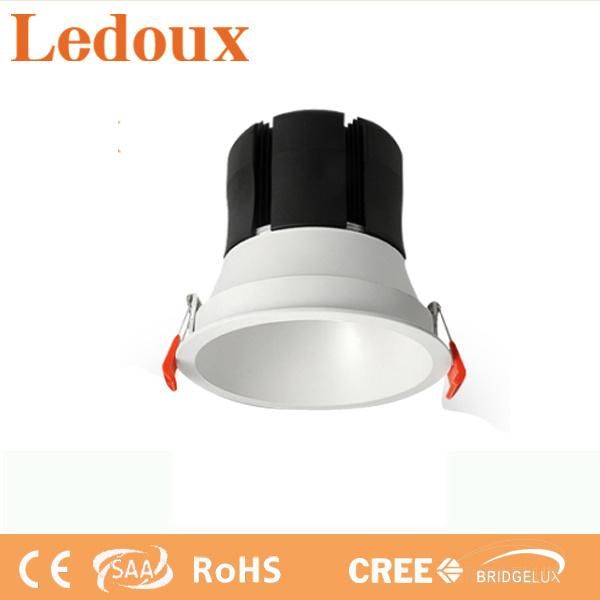 High Lumen COB Recessed Ceiling Downlight Round 1*40W