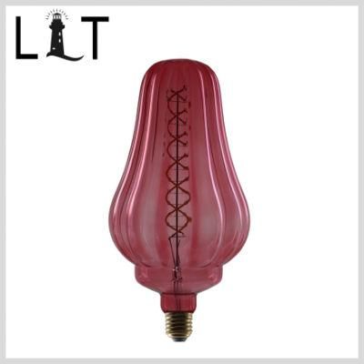 Painted Jardiniere Special Shape Soft LED Filament Bulb E26 E27