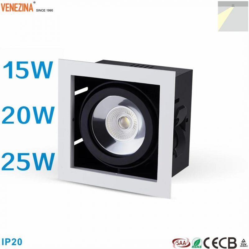 R6206 New Visible Box TUV Certified Commercial LED Spotlight