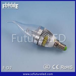 LED 3W E14 Candle Bulb of 85-265V