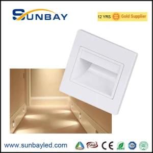 IP44 ABS Anti-Fire Recessed LED Stair Lamp AC100-240V