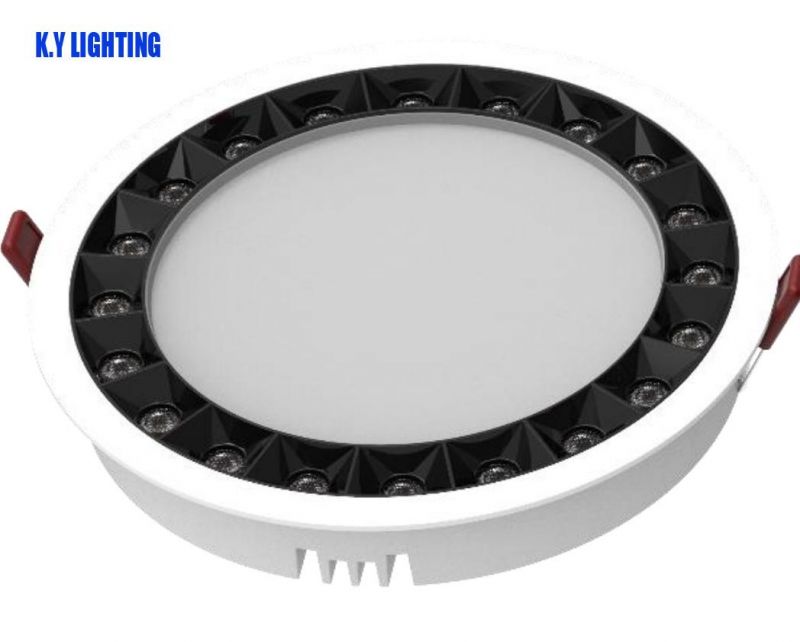 2022 New Factory Sale10W12W 18W 20W 30W 35W 40W 45W LED COB Recessed Downlight Grille Lights Spotlight LED Down Light