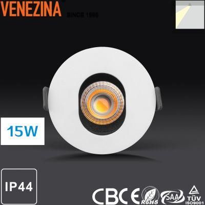 R6198 15W 1150lm Hige Quality Cobled Commercial Recessed Spot Light