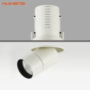 Adjustable 30W CREE COB Round Recessed LED Grille Down Light