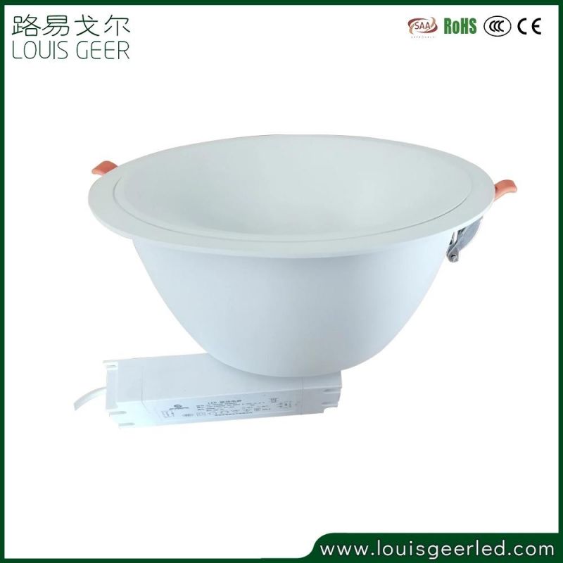 Anti-Glare Ugr10 CRI97 Flicker Free 5 Years Warranty 20W Recessed LED ceiling Light for Home/Hotel