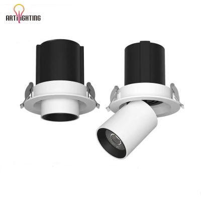 Zhongshan Supplier Lighting Adjustable Decorated Ceiling Embedded Commercial Light Spot 25W 35W LED Spotlight for Bookstore Shops