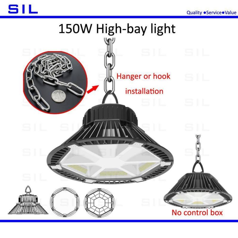 Hot Sales Cheap LED High Bay Light 50watt 50W 60W 100W 150W 200W Sports Hall Light Lifting Light 50W LED High Bay Light