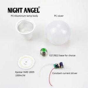 A Shape LED Bulb 3W 5W 7W 9W 12W 15W 18W Material CKD/SKD Spare Parts LED Light