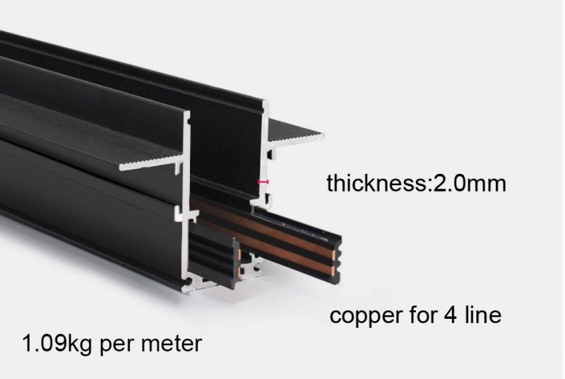 Track Rail for Track Light 1m, 1.5m, 2m, 3m