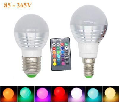 3W RGB Lampada LED Bulb