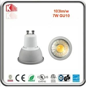 ETL Listed 630lm 7W GU10 LED Bulb