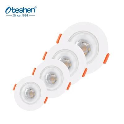 Indoor LED Spotlight 9W Recessed Downlight Head Spot Lights Ceiling Light 5g Round