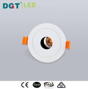 2017 New Anti-Glare LED COB Rotatable Recessed Downlight for Room