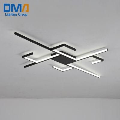 High Quality Nordic Simple Art Design Acrylic Ceiling Linear Light