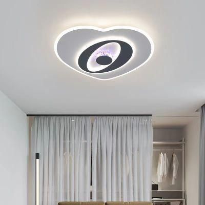 Hot Selling Heart Model LED Decorative Ceiling Light Kids Room Ceiling Lamp
