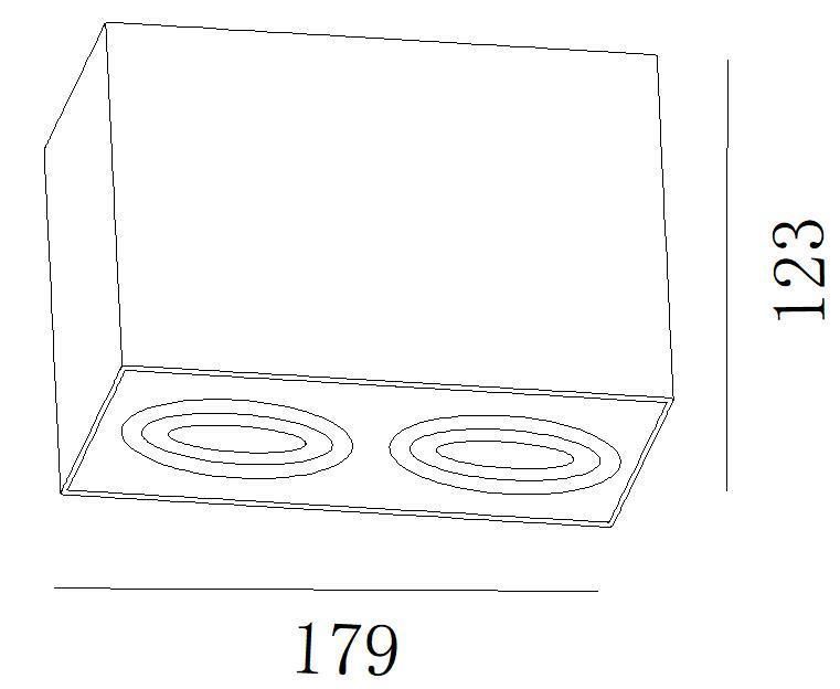 2020 Hot Sales Hotel Decoration GU10 MR16 Downlight Surface Mounting Spotlight Fixture