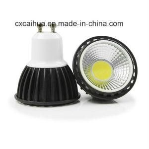 5W COB GU10 Black Aluminium LED Lamp