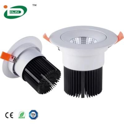 CCT: 2700K/3000K/3500K/4000K/5000K30W Dimmable Focus LED Spot Light for Showroom Gallery Museum