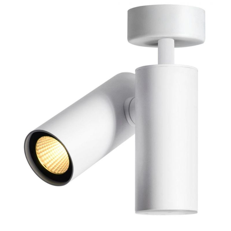 Modern 12W COB Track Light Finish Product for Cafe RoHS