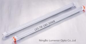 180cm 30wb SMD G13 T8 Aluminium and Plastic High Power High Lumen LED Light LED Lamp LED Tube T8 for Indoor with CE RoHS (LES-T8-180-30WB)