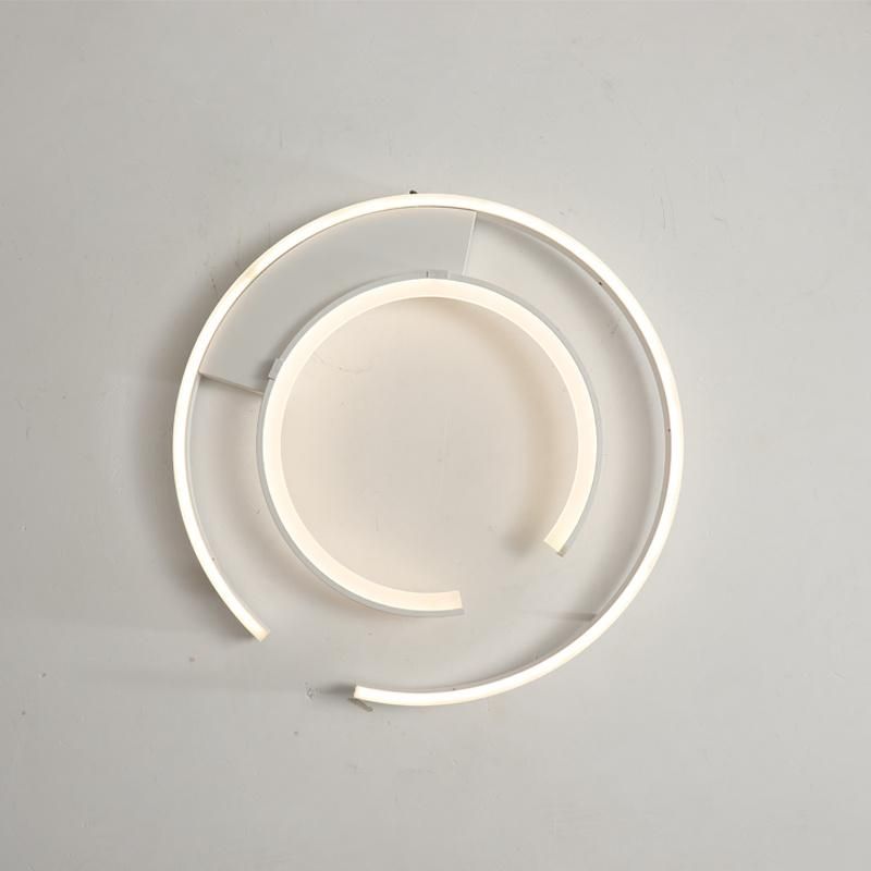 Round Acrylic LED Ceiling Light for Bedroom Villa