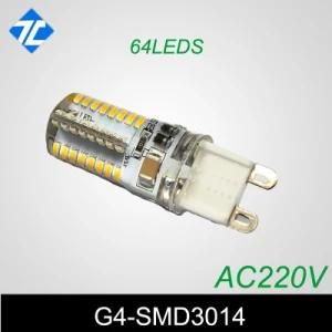 AC220V/110V 3W 64LEDs SMD3014 G9 LED Light