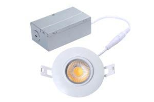 AC110V 120V 8W 700lm 3 Inch Dimmable Gimbal LED