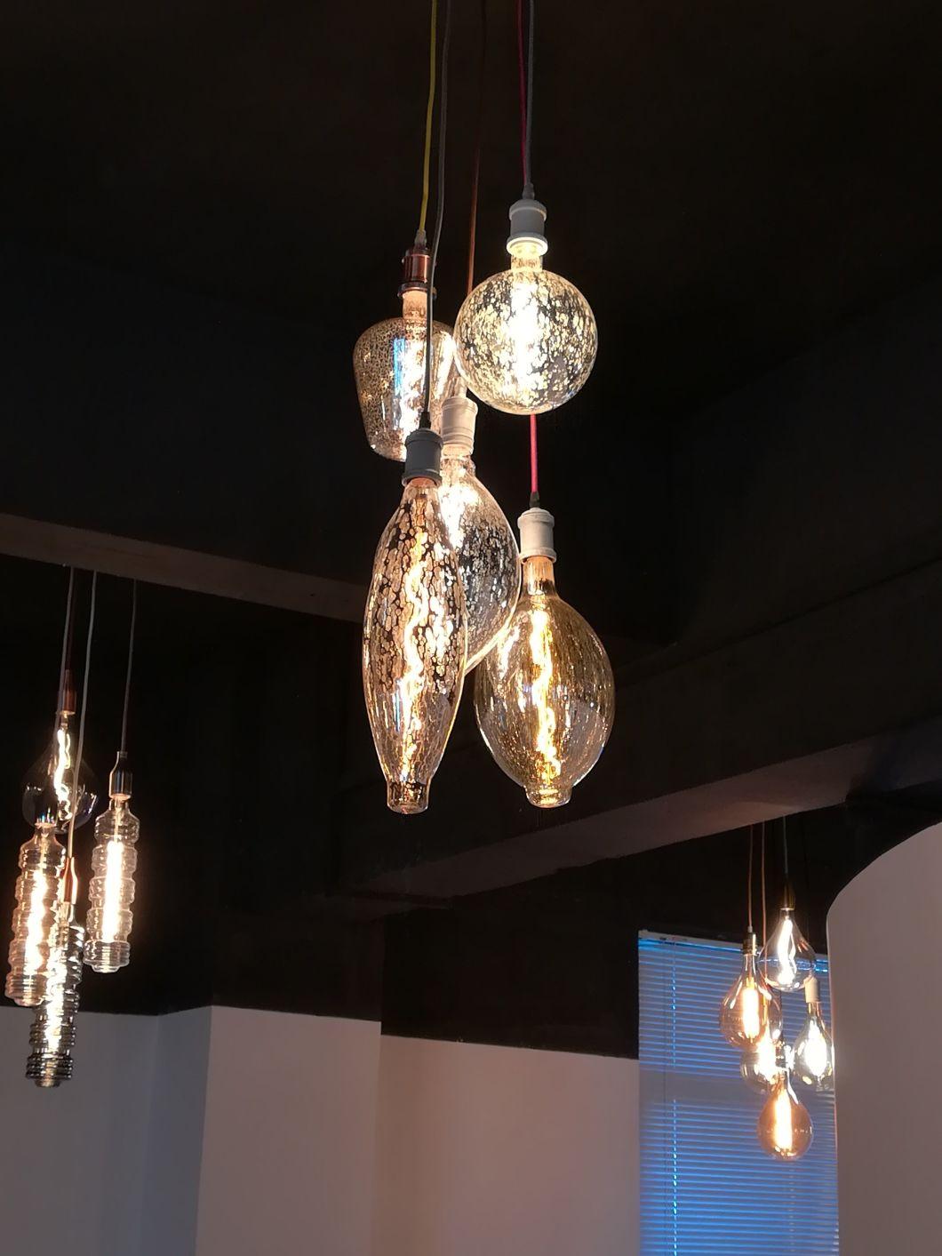 Decorative LED Vintage Edison Gold Mirror Filament Light Bulb