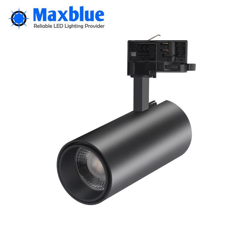 LED Track Lighting Dimmable Track Spotlight for Showroom 5years Warranty