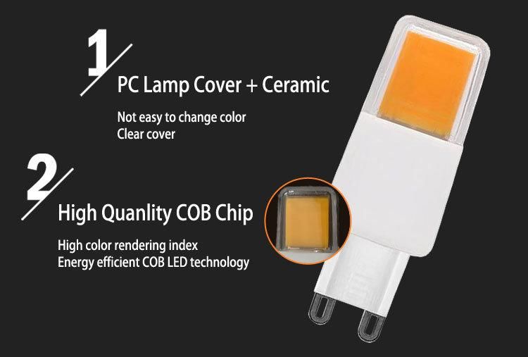 COB 12V Ceramic PC G4 LED Lamp
