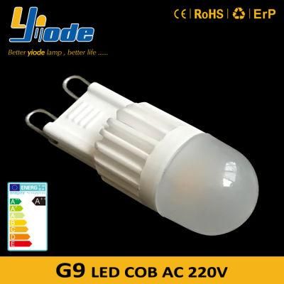 No Buzzing 2.5W Cool White 6000K LED G9 Base Bulb