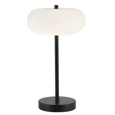 How Bright Simple Style Indoor LED 5W Promotion Item Black or Satin Nickel for Home Office Bedroom Desk Decorative Table Lamp