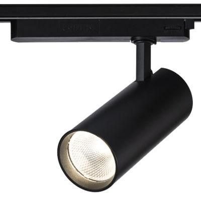High Lumen Lamp 30W 40W LED SMD/COB Track Light Ceiling Spotlight