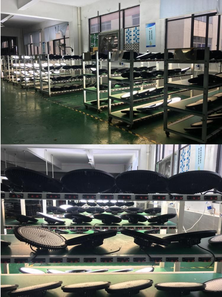 Hot Selling 110-120lm/W Waterproof 200W Industrial LED UFO High Bay Light