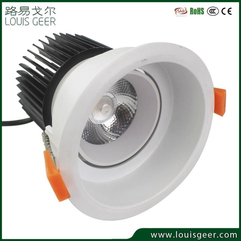 10W 12W 15W 18W 20W COB Round Ceiling Recessed Downlight LED Spotlight, Spot Light, Spotlight