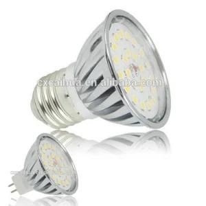 E27/GU10 4W 24 SMD2835 Cool White LED Bulb