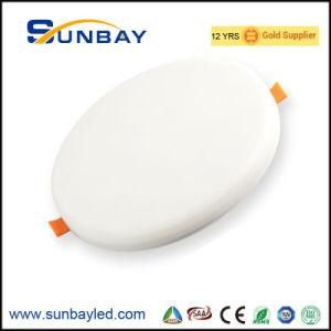 12 Watt Round Surface Mounted No Frame Lamp Dimmable LED Panel Borderless 12W