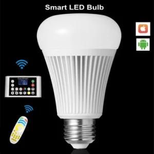 LED Lighting Aluminium E27 8W 2.4G RGB Super Smart LED Bulbs Lamp Light