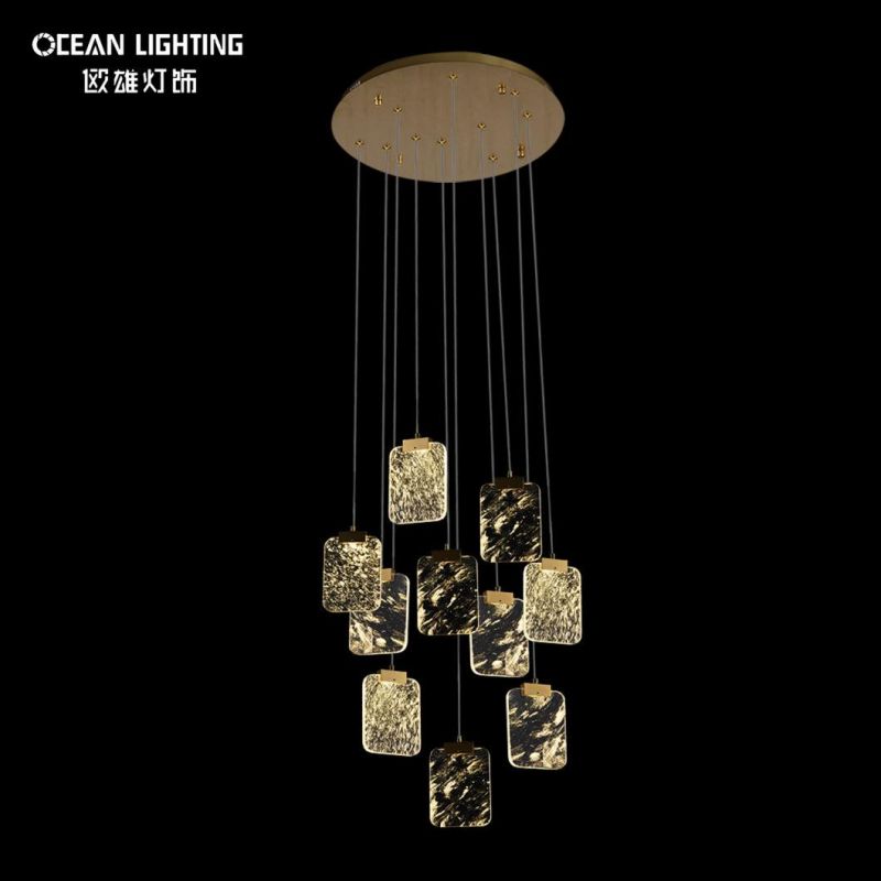 Indoor Decor Lighting Ocean Lamp Nodic Modern Crystal LED Simple Pendant Lighting