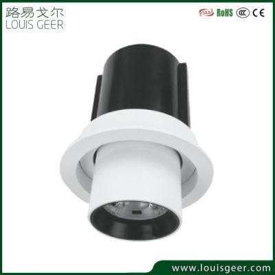 Commercial Hotel Shop Project Surrounds Lighting Commercial COB Spot Fixture Recessed Down LED Light Downlight 7W 15W 25W