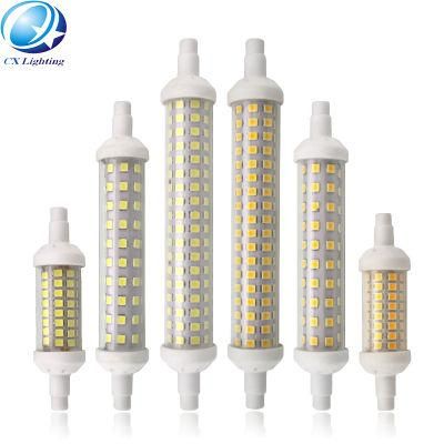 6W 9W 12W Dimmable Ceramic R7s LED 2835 Corn Lamp