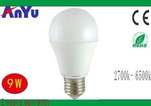 Plastic and Aluminium LED 9W Bulb Light