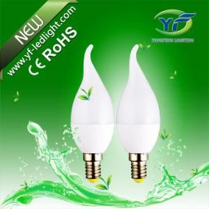 85-265V C37 400lm Global Bulb with RoHS CE SAA UL